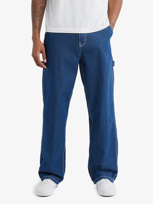 Vans Men's Drill Chore Carpenter Pants Indigo Rinse VN000PHPAFM