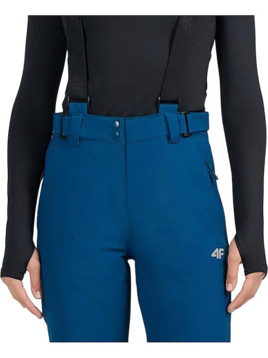 Load image into Gallery viewer, 4F Women's Trousers FNK Snow Pants Blue 4FWAW26TFTRM1466-46S
