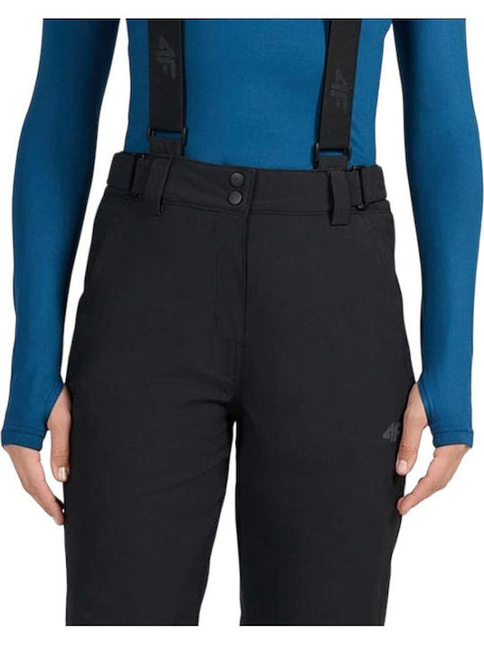 4F Women's Trousers FNK Snow Pants Black 4FWAW26TFTRM1466-20S