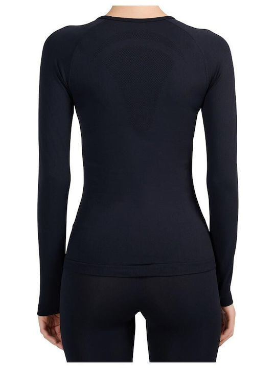 Load image into Gallery viewer, 4F Women's Long Sleeve Thermal Top Black 4FWAW26USEAF326-20S
