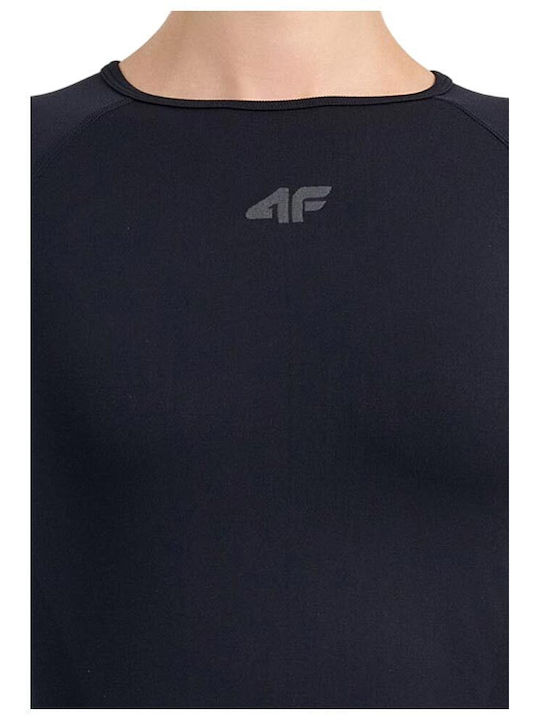Load image into Gallery viewer, 4F Women's Long Sleeve Thermal Top Black 4FWAW26USEAF326-20S
