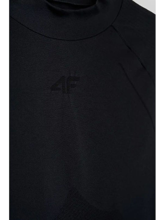 Load image into Gallery viewer, 4F Men's Long-Sleeve Thermal Top Black 4FWAW26USEAM309-20S
