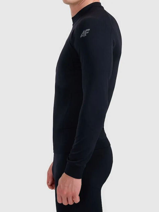 Load image into Gallery viewer, 4F Men's Long-Sleeve Thermal Top Black 4FWAW26USEAM309-20S

