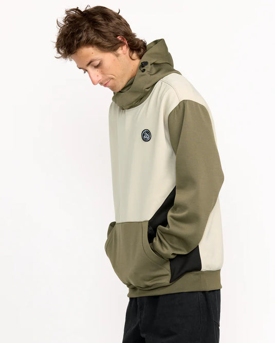 Volcom Men's Hydro Riding Hoodie MIL G4152602-MIL