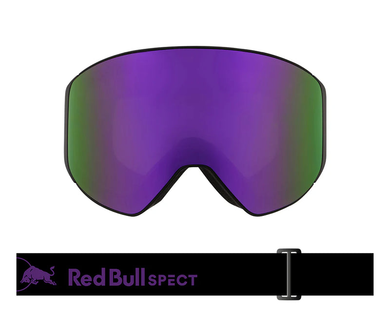 Load image into Gallery viewer, Red Bull Unisex Spect Jamm Black Snow Goggles Green/Purple Mirror JAMM-13PU2

