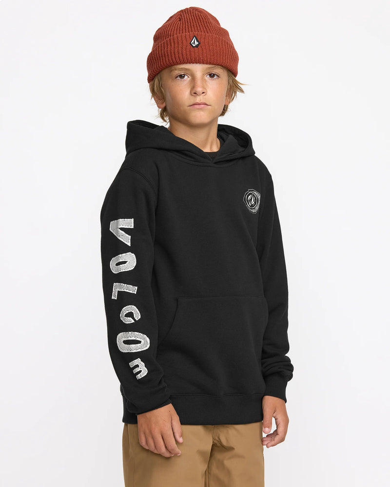 Load image into Gallery viewer, Volcom Kids&#39; Essential Hoodie Black I4152601-BLK

