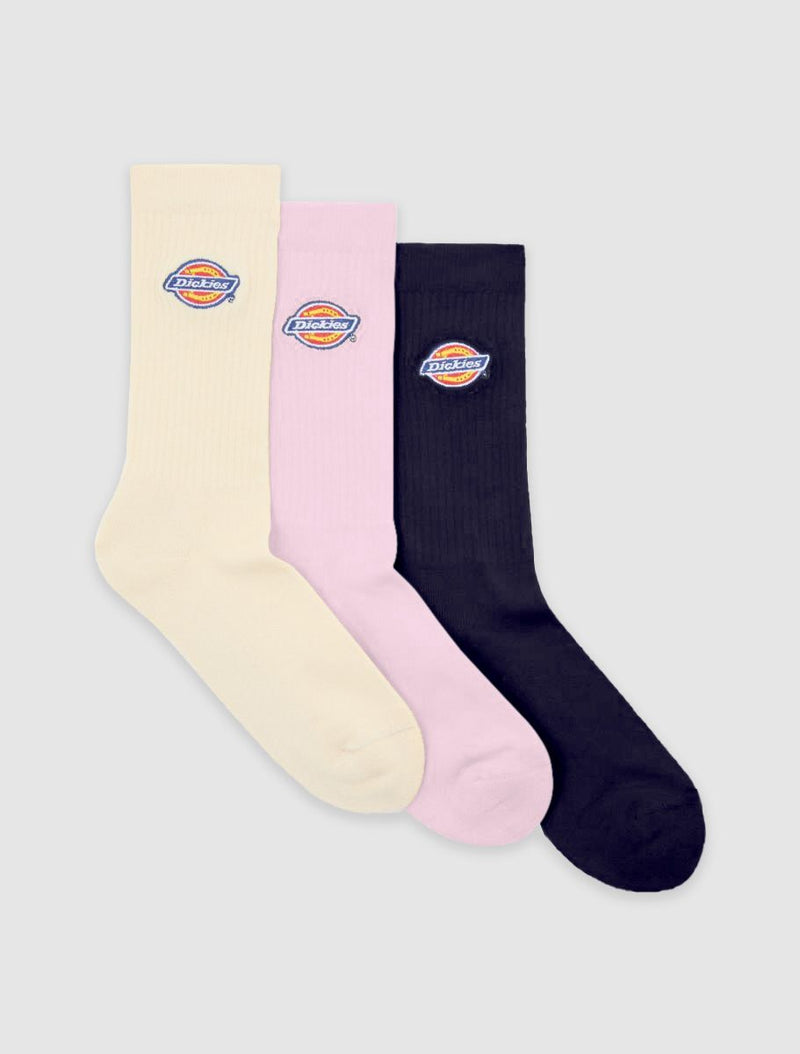 Load image into Gallery viewer, Dickies Unisex Summerdale (3 Pairs) Socks Desert Sand DK0A4X82L17
