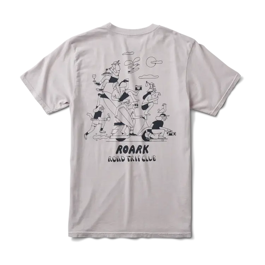Roark Men's Roadtrip Club Premium T-Shirt Dusty Lilac RT1237