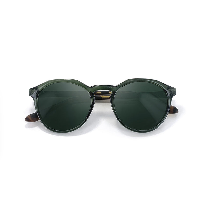 Load image into Gallery viewer, Moken Unisex Leon Sunglasses Green MKND42-KKI-GRN
