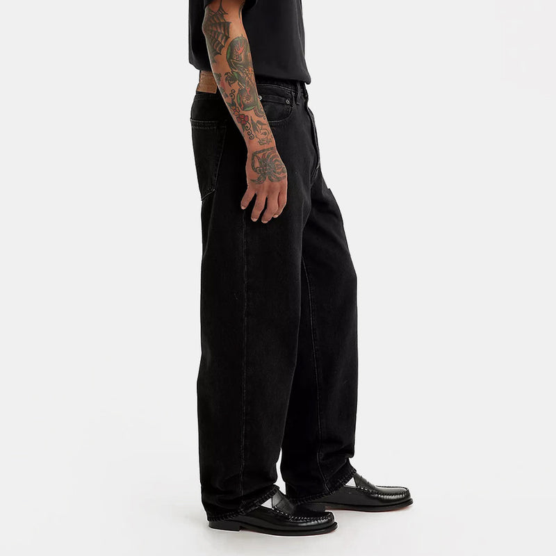 Load image into Gallery viewer, Levi's Men's 568 Loose Straight Jeans Welcome To The Rodeo Black 290370066
