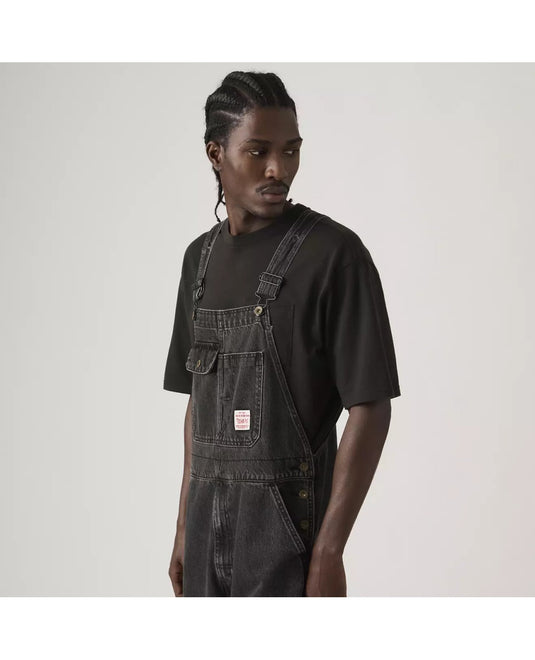 Levi's Men's Loose Overalls Jumpsuit Black 0057W0010