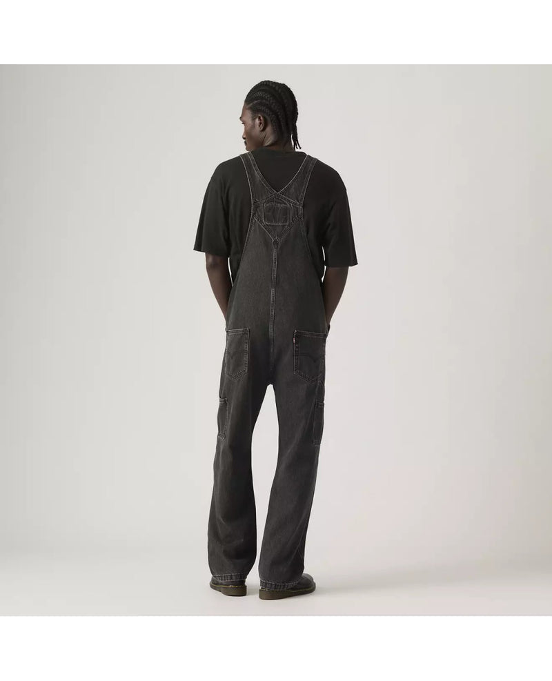 Load image into Gallery viewer, Levi's Men's Loose Overalls Jumpsuit Black 0057W0010
