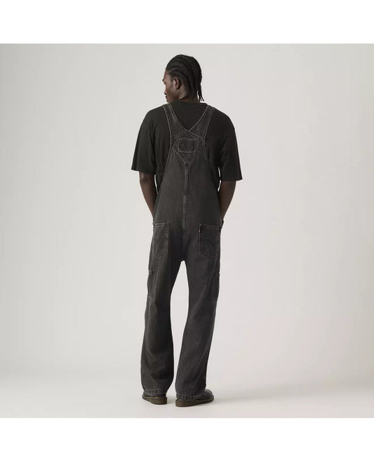 Levi's Men's Loose Overalls Jumpsuit Black 0057W0010