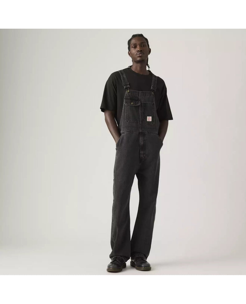 Load image into Gallery viewer, Levi's Men's Loose Overalls Jumpsuit Black 0057W0010
