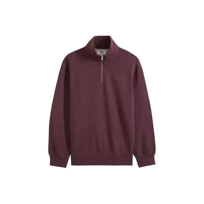 Load image into Gallery viewer, Levi's Men's Original Housemark Quarter-Zip Pullover Red A86060021
