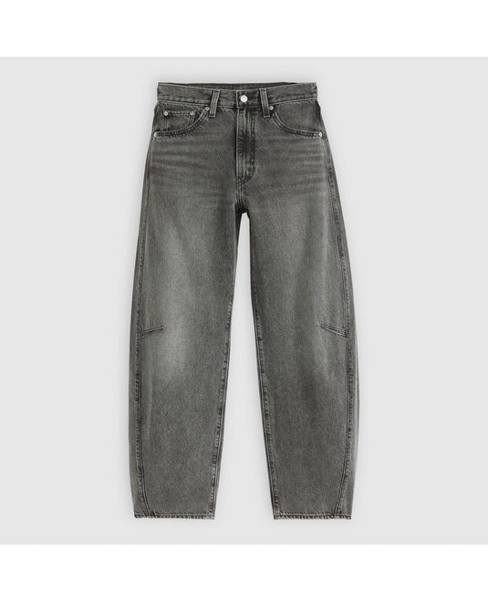 Levi's Women's Cinch Barrel Pants Past Lives Black 003V50000