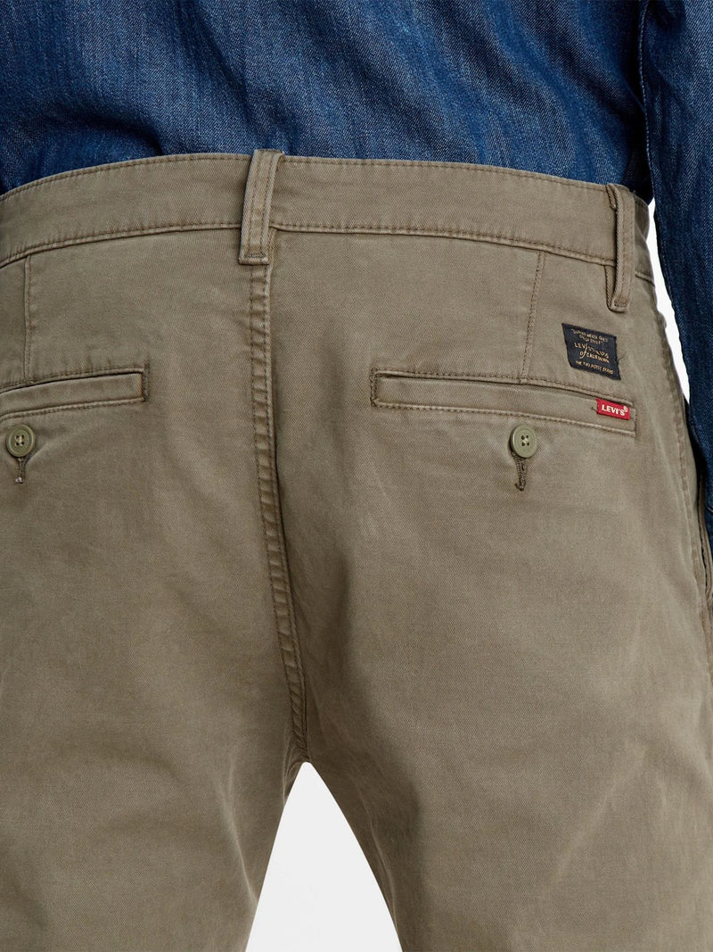 Load image into Gallery viewer, Levi's Men's Xx Chino Standard Taper Garment Dye Pants Bunker Olive 171960001
