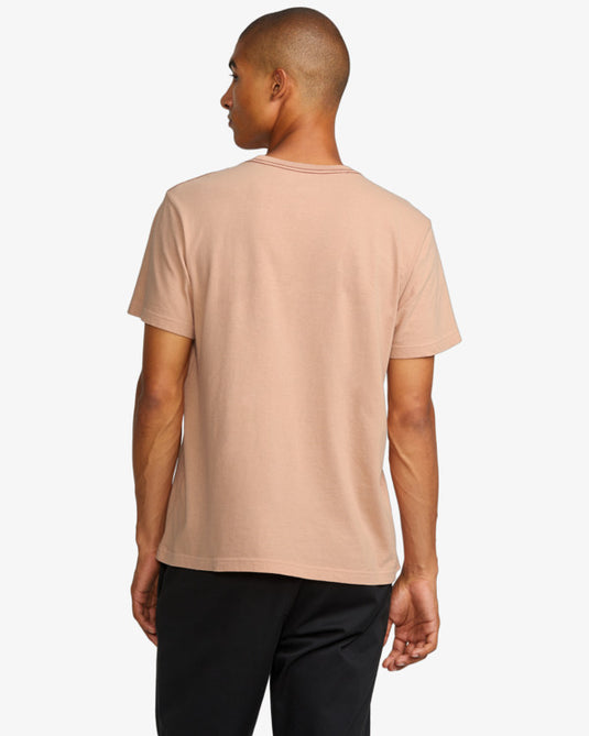 RVCA Men's PTC 2 Pigment T-Shirt Sanddune M437VRPT_SDN