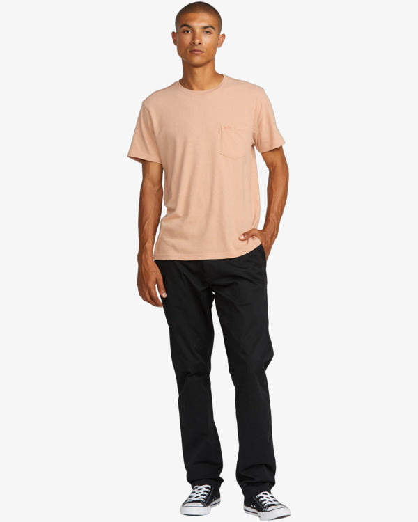 Load image into Gallery viewer, RVCA Men&#39;s PTC 2 Pigment T-Shirt Sanddune M437VRPT_SDN
