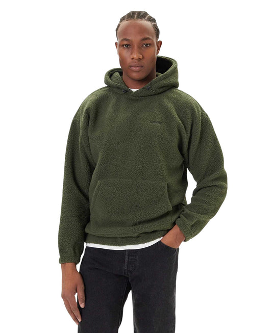 Levi's Men's Cozy Up Sherpa Hoodie Duffel Bag Green A10340029