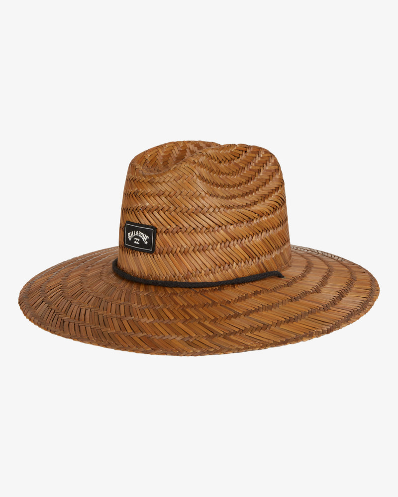 Load image into Gallery viewer, Billabong Men&#39;s Tides Straw Lifeguard Hat Brown MAHW1BTI-BRN
