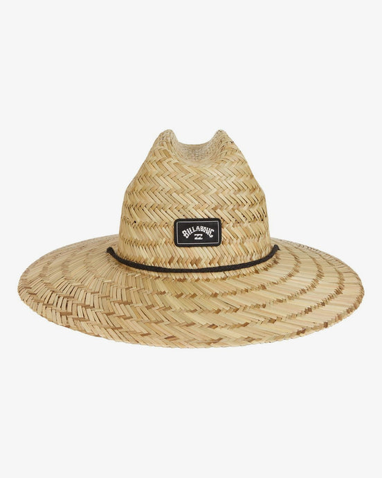 Billabong Men's Tides Straw Lifeguard Hat Natural MAHW1BTI-NAT