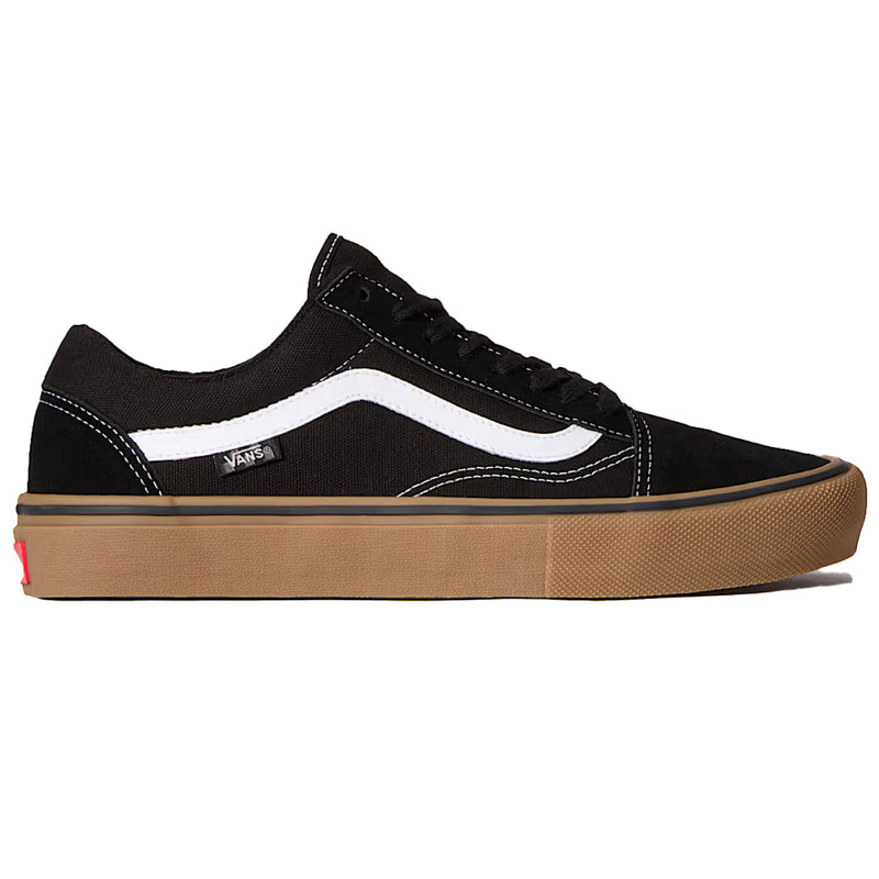 Load image into Gallery viewer, Vans Unisex Skate Old Skool Shoe Gum Black/White VN000EDNB9K
