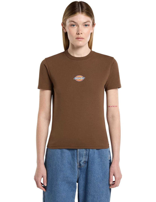 Dickies Women's Maple Valley T-Shirt Timber Brown DK0A4ZA00TB1