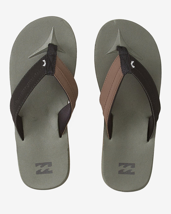 Billabong Men's All Day Impact Sandals Olive MF0T1BAD-OLV
