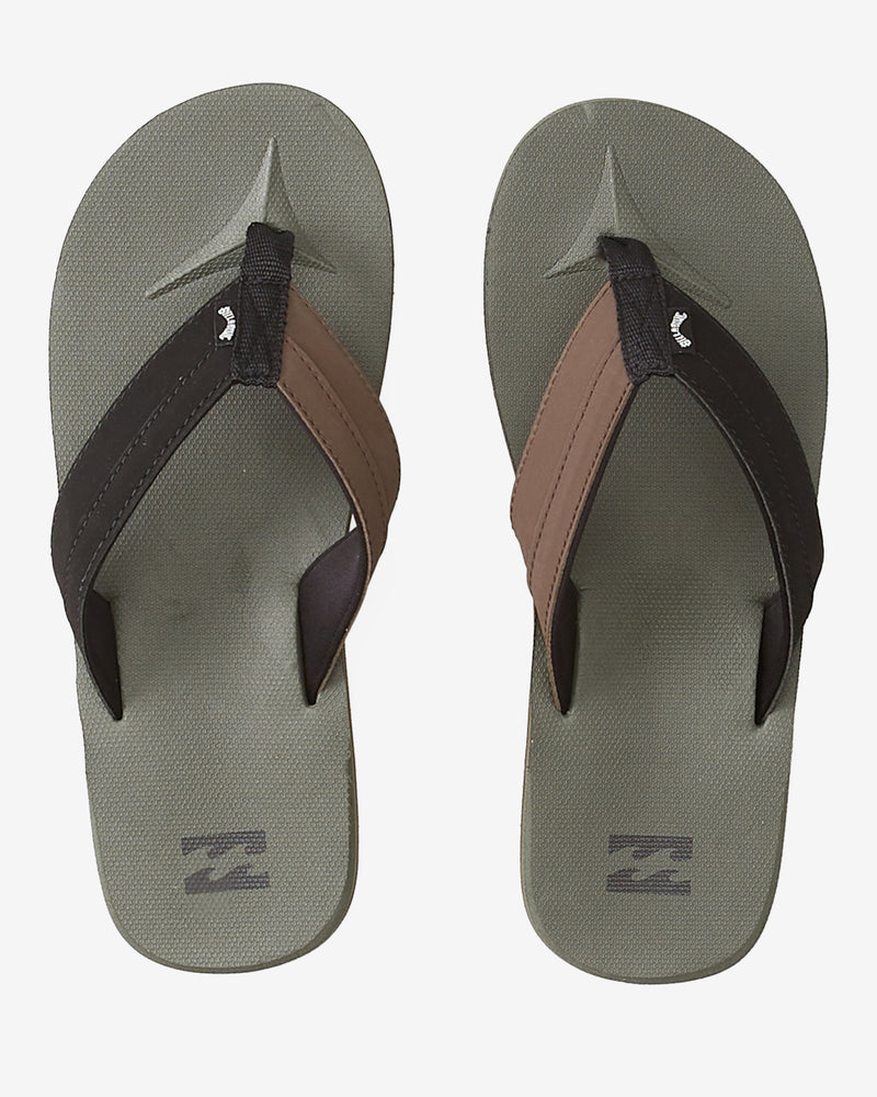 Load image into Gallery viewer, Billabong Men&#39;s All Day Impact Sandals Olive MF0T1BAD-OLV
