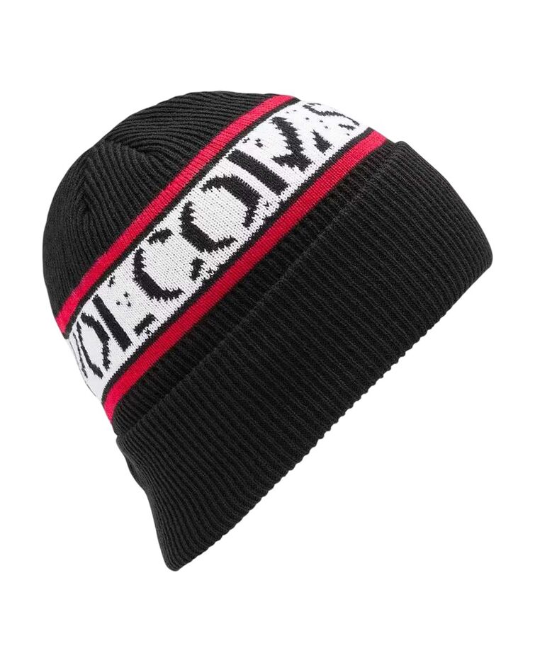 Load image into Gallery viewer, Volcom Men&#39;s Carwash Beanie Black D5832501-BLK
