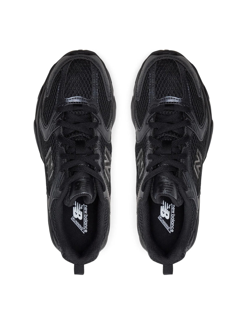 Load image into Gallery viewer, New Balance Men&#39;s 530 Shoes Black MR530PB
