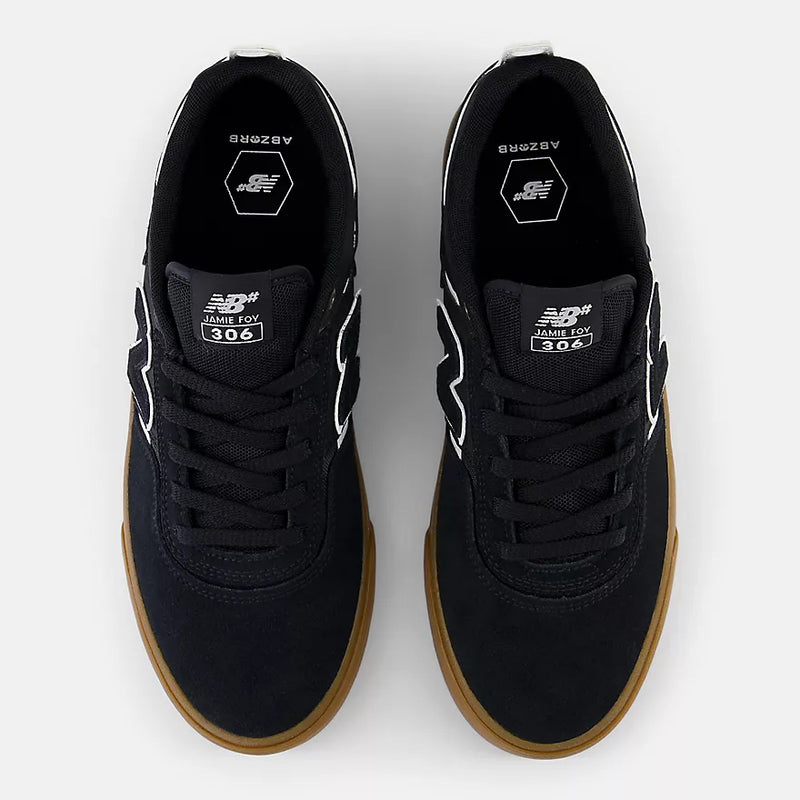 Load image into Gallery viewer, New Balance Men's Numeric Jamie Foy 306 Shoes Black/White NM306ZUC
