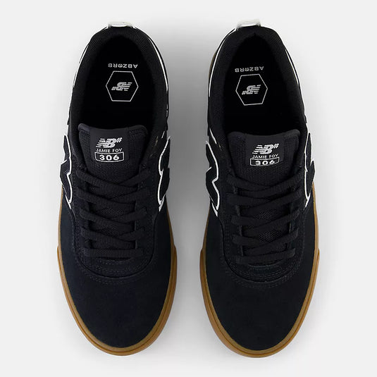New Balance Men's Numeric Jamie Foy 306 Shoes Black/White NM306ZUC