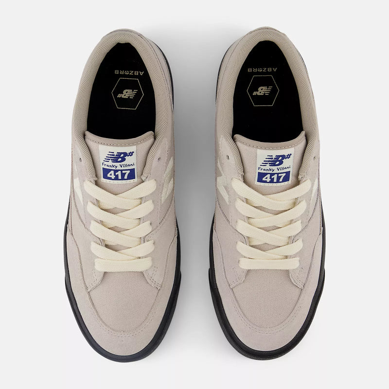 Load image into Gallery viewer, New Balance Men&#39;s Numeric Franky Villani 417 Low Shoes Moonrock/Black NM417LSB
