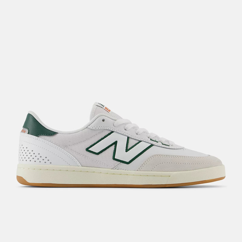 Load image into Gallery viewer, New Balance Men&#39;s Numeric 440 V2 White/Forest Green NM440WGR
