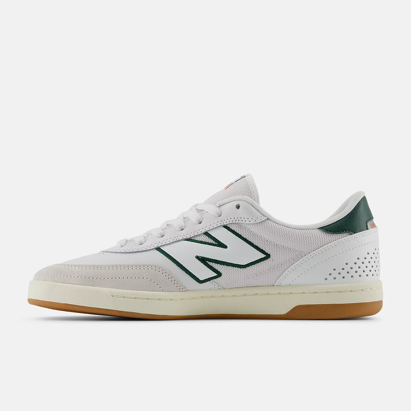 Load image into Gallery viewer, New Balance Men&#39;s Numeric 440 V2 White/Forest Green NM440WGR
