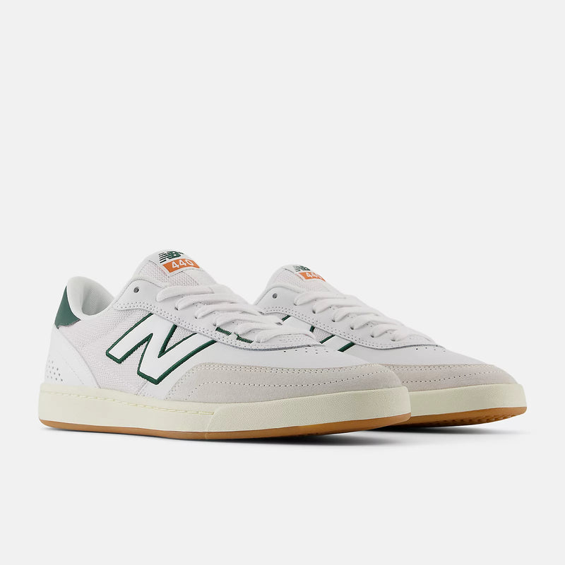 Load image into Gallery viewer, New Balance Men&#39;s Numeric 440 V2 White/Forest Green NM440WGR
