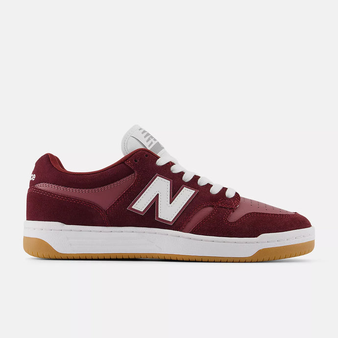 New Balance Men's Numeric 480 Shoes Burgundy NM480BEE