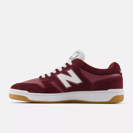 New Balance Men's Numeric 480 Shoes Burgundy NM480BEE