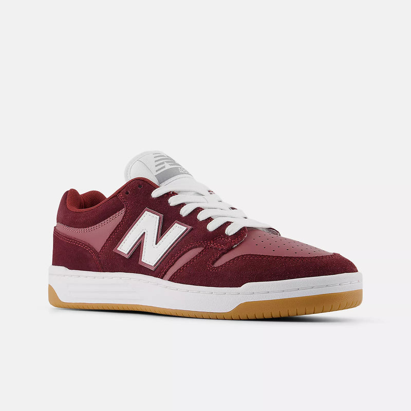 Load image into Gallery viewer, New Balance Men&#39;s Numeric 480 Shoes Burgundy NM480BEE

