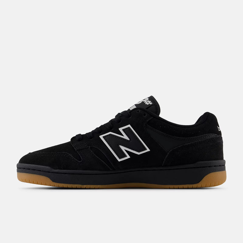 Load image into Gallery viewer, New Balance Men&#39;s Numeric 480 Shoes Black NM480SBW
