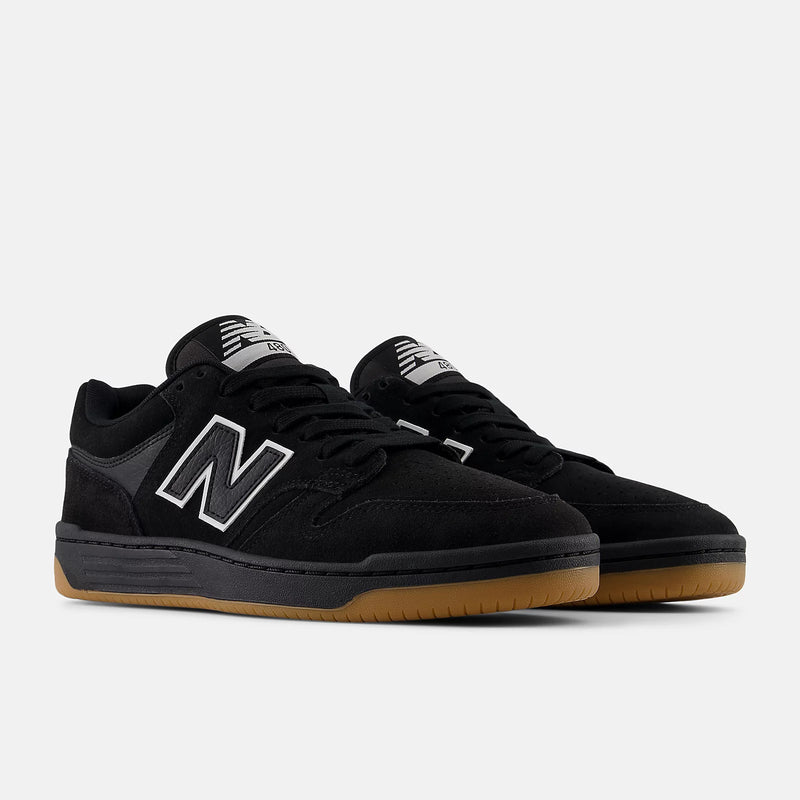 Load image into Gallery viewer, New Balance Men&#39;s Numeric 480 Shoes Black NM480SBW
