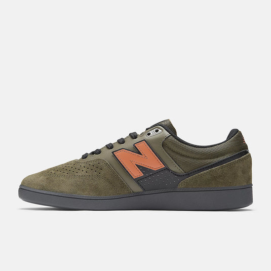 New Balance Men's Numeric Brandon Westgate 508 Shoes Olive/Burnt Orange NM508GNC