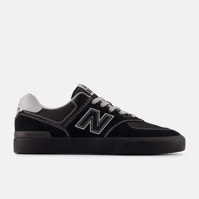 New Balance Men's Numeric 574 Vulc Shoes Black NM574VBB