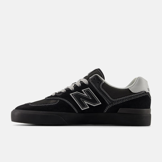 New Balance Men's Numeric 574 Vulc Shoes Black NM574VBB