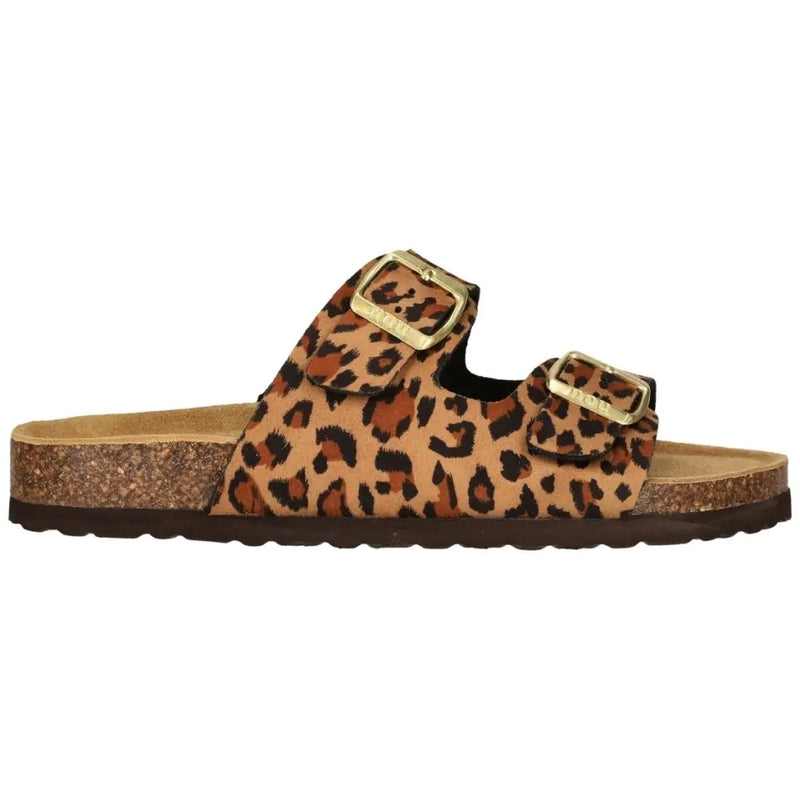 Load image into Gallery viewer, Nou Women's Whitehill Cork Sandal Leopard Print NOU151945-5318
