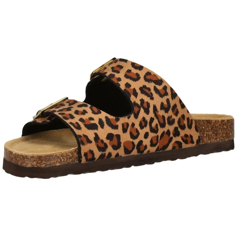 Load image into Gallery viewer, Nou Women's Whitehill Cork Sandal Leopard Print NOU151945-5318

