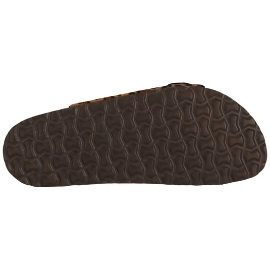 Nou Women's Whitehill Cork Sandal Leopard Print NOU151945-5318