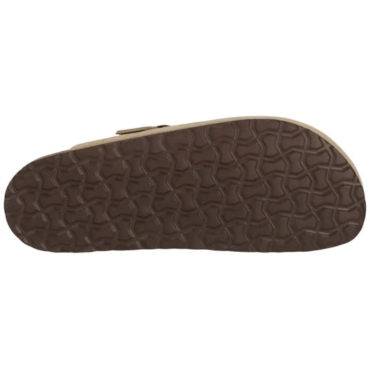 Nou Women's Leather Corwin Cork Clog Timber Wolf NOU264437-3027
